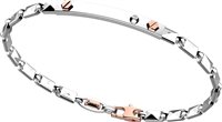 Bracelet Zancan Homme in Or blanc Diamante EB907BR
